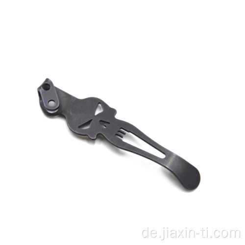 Deep Carry TC4 Titaniumtasche Clip für Messer